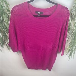 Mossimo Supply Co. Pink Crew Neck Sweater Relaxed Fit (T 394)